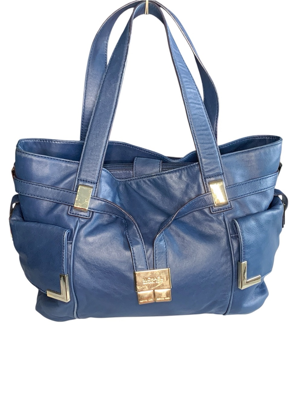 Michael Kors Beverly Leather Satchel Bag
